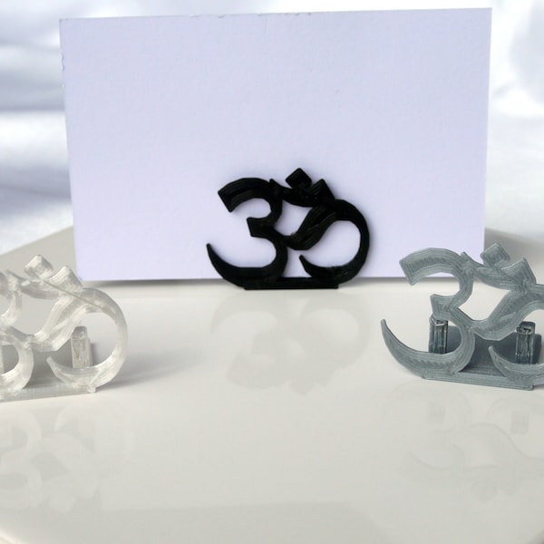 Om Symbol Wedding name stand, Om Symbol Wedding Name Display, Aum Symbol Place Holder, Seating Name Holder, Hindu Wedding Name Holders