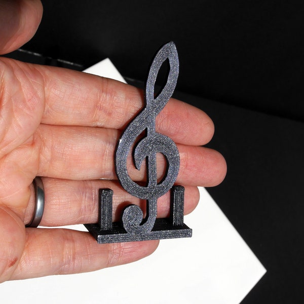 Large Music Note Wedding Place Holder, Music Symbol Card Holder, Wedding Table Stands, Music Theme Table Displays, Clef Seating Card Holders