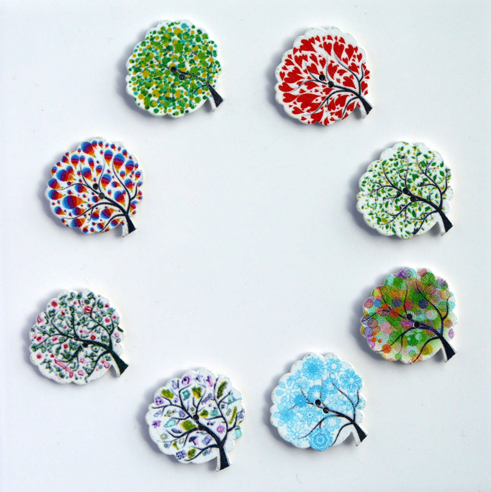 Tree Fridge Tree Home Decorations Tree Etsy