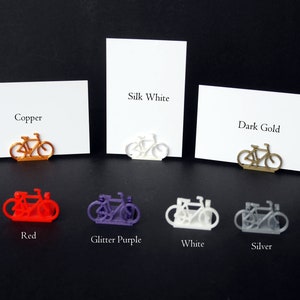 Push Bike Wedding Name Stand, Bicycle Wedding Name Display, Cycle Shaped Place Holder, Seating Name Holder, Pedal Bike Wedding Name Holders