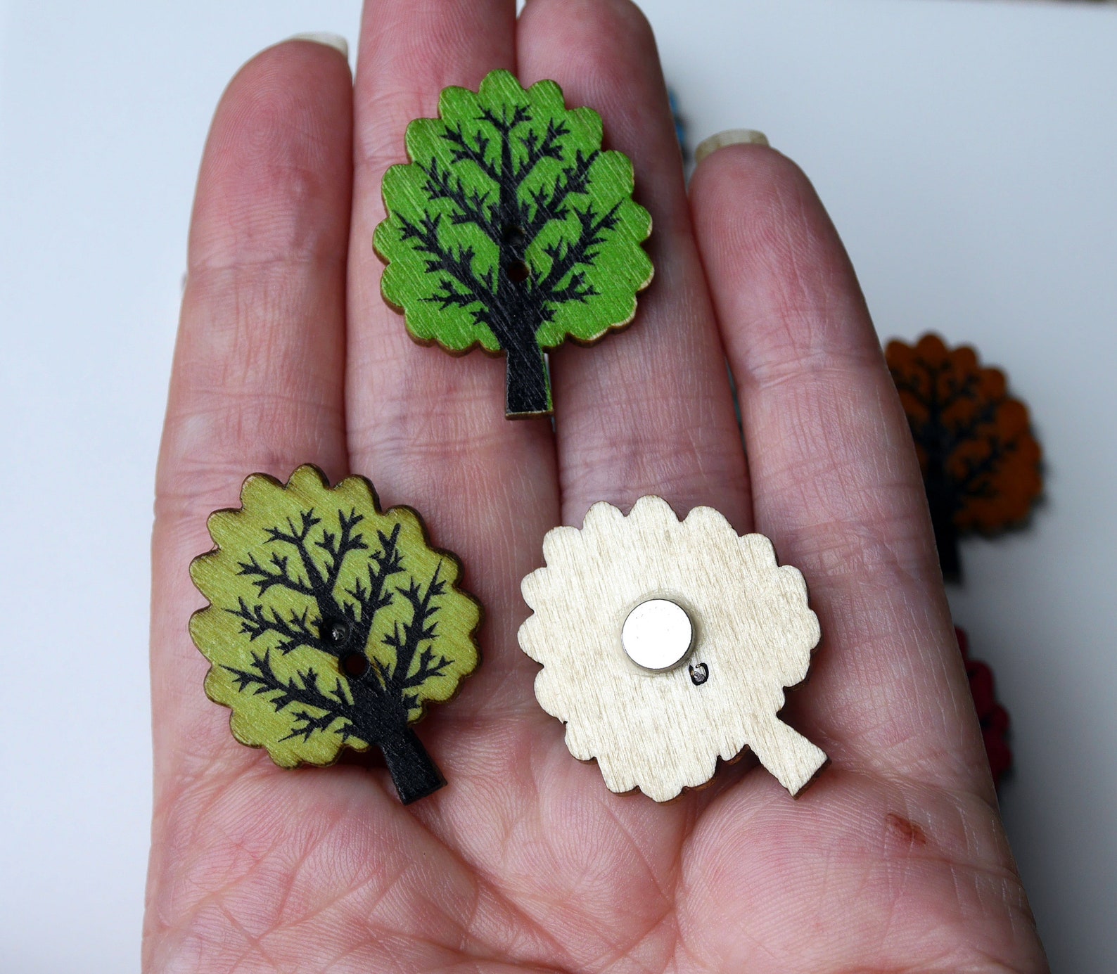 Tree Fridge Tree Home Decorations Tree Etsy