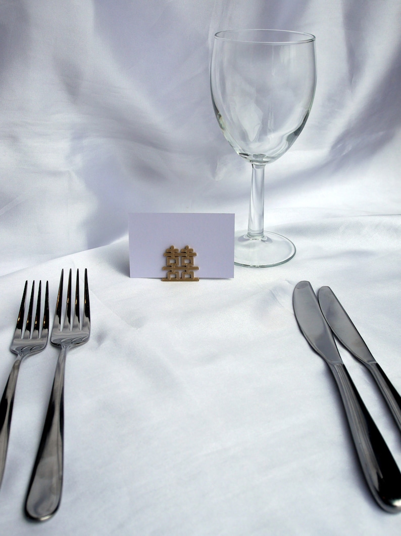 Double Happiness Symbol Wedding Name Stand Wedding Name Etsy UK