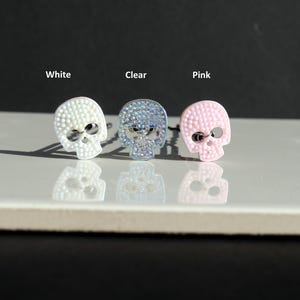 Black Skull Face Hair Pin Sets, Skull Ballet Hair Pins, Skull Hair Jewellery, Skull Hair Pins, Gothic Hair Accessory, Skull Hair Decoration