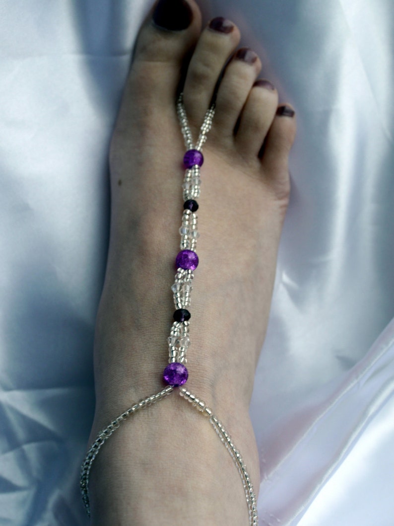 Beach Foot Thong Accessory Foot Jewellery Bare Feet Foot Etsy