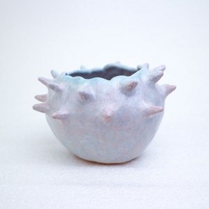 Colorful ceramic planter, Ceramic planter for cactus, succulent, air plant, Mini pot, Stoneware planter, Ceramic Planter, Pottery Planter image 2