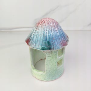 Nascondiglio per piccoli pesci, decorazione per acquario per pesci Betta, grotta in ceramica per pesci Betta, decorazione per acquario, nascondiglio per pesci, nascondiglio in ceramica, decorazione moderna per acquario, stelle marine