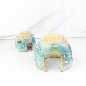Aquarium Decoration, Betta Fish Cave, Small Aquarium Decor, Fish Tank Decorations, ceramic decor, Ceramics and Pottery, aquarium coral image 9