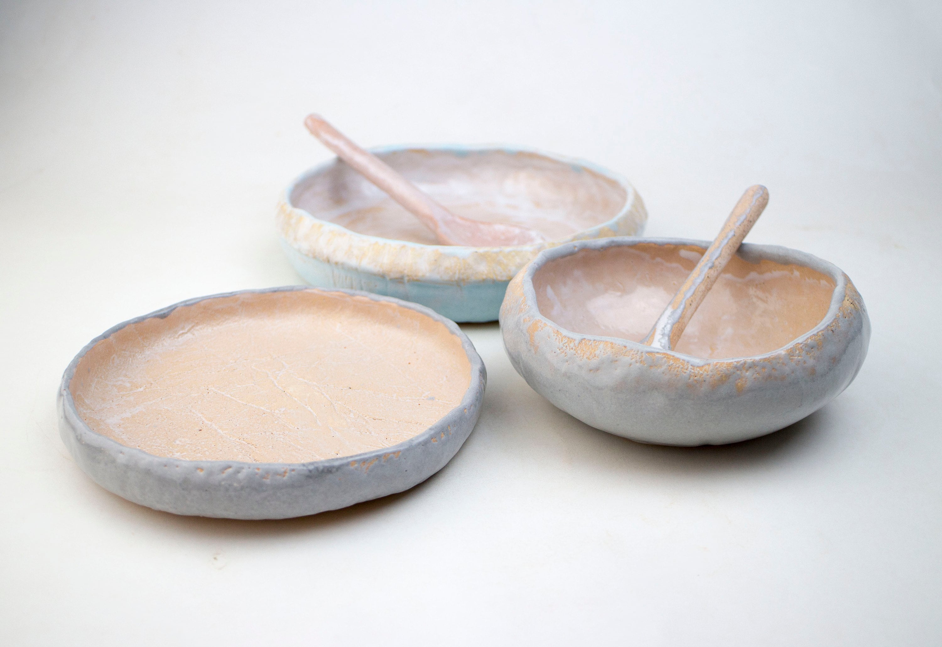 Handmade Ceramic Bowl and Spoon Soup Bowl Ceramic Large Etsy