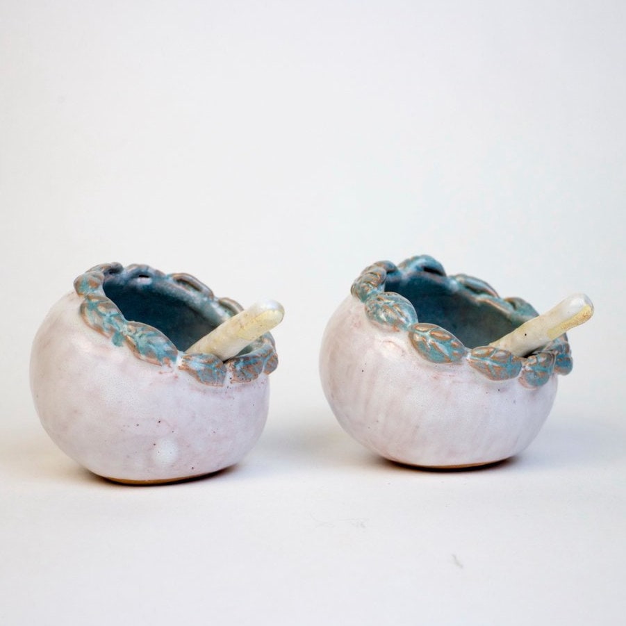 Ceramic Salt Cellar Handmade ceramic salt cellar ceramics Etsy