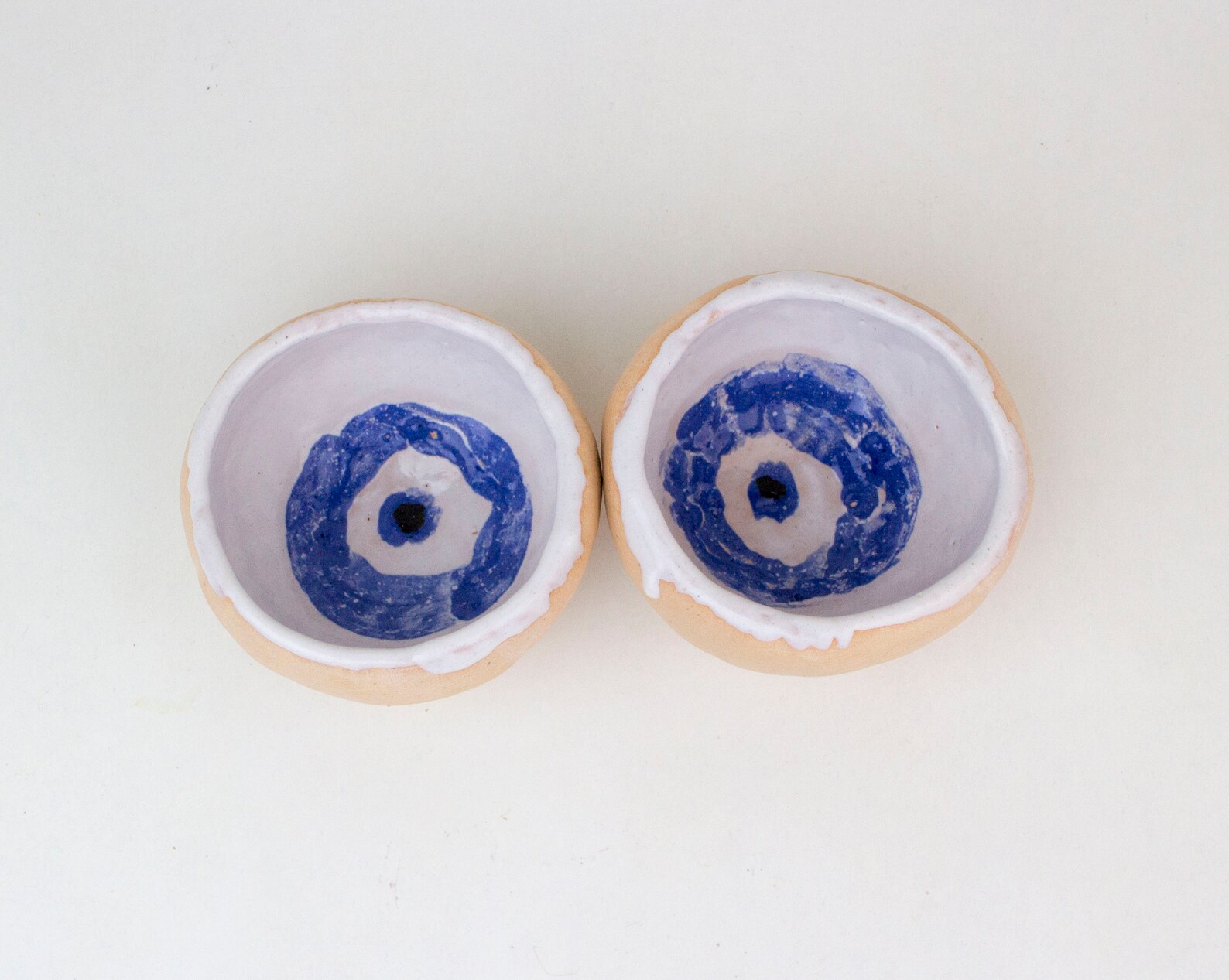Ceramic Salt Cellar Handmade Ceramic Plate Set Saucer Set Etsy