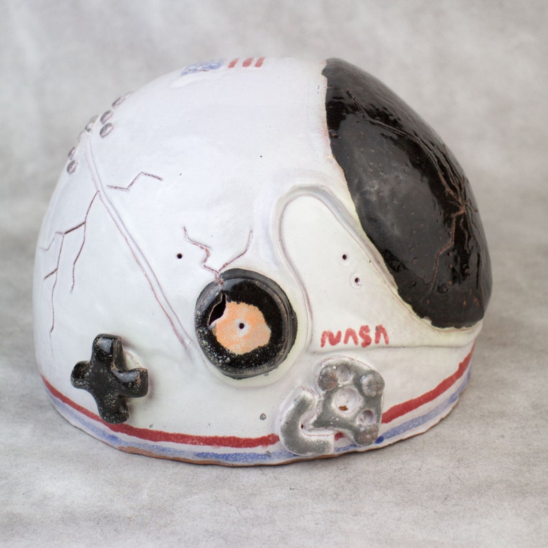 Pet Storage for python house for an axolotl Pet Supplies Aquarium decor NASA helmet Custom Order