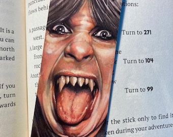 Ozzy Osbourne bookmark