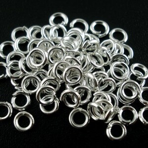 thumbnail image 2 of 10 Peces 14K Gold Flled Jump Rngs Sze 3.5 Mm 21 Gauge 2 of 14