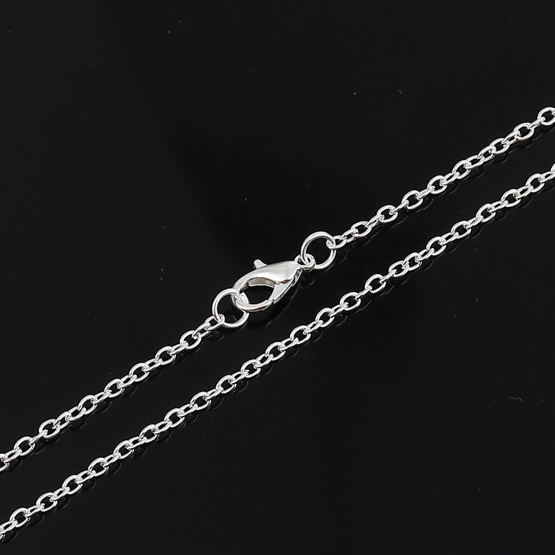 12 Blank Link Cable Chain Necklaces Jewellery Making - Etsy UK