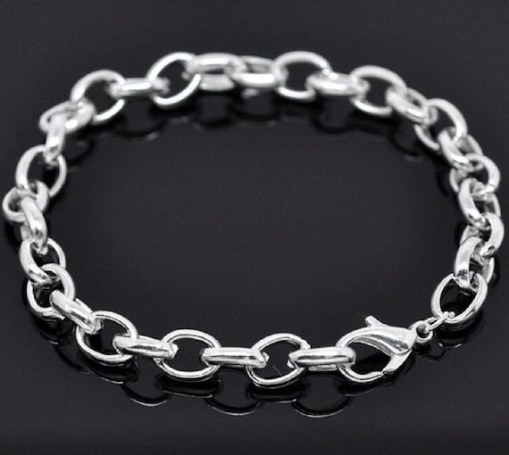 Amazon.com: MVMT Chunky Heartlock Chain Bracelet for Women