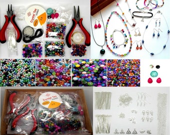 TOAOB 254pcs Beginner Jewellery Making Kits with Gold Plated Findings Round Open Jump Ring and Beads Ideal Gift Set for Handmade DIY Necklace Bracelet Earrings TOAOB 254pcs Beginner Jewellery Making Kits with Gold Plated Findings Round Open Jump Ring and Beads Ideal Gift Set for Handmade DIY Necklace Bracelet Earrings