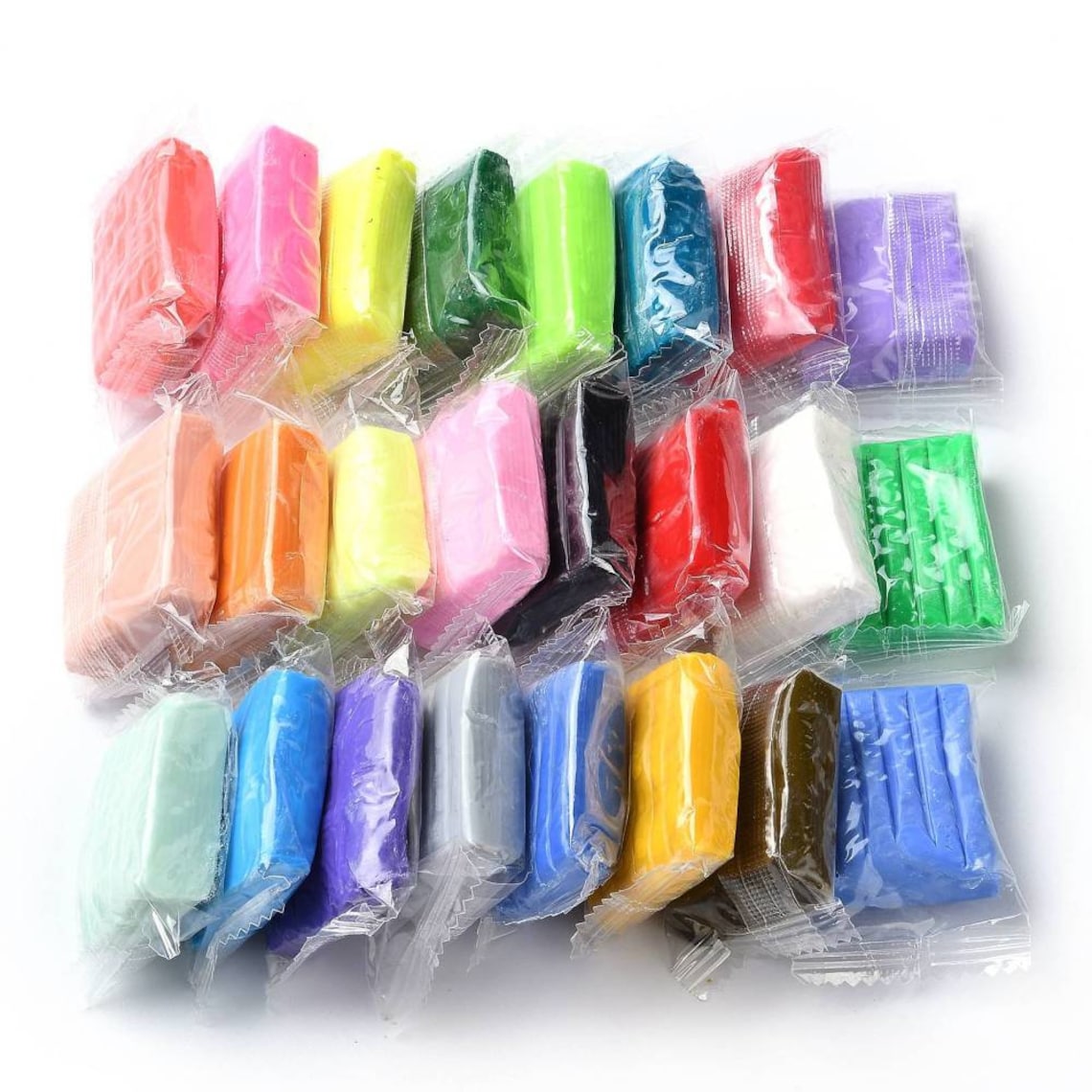 Polymer Clay Jewellery Making Kit 24 Colours Findings and Etsy UK