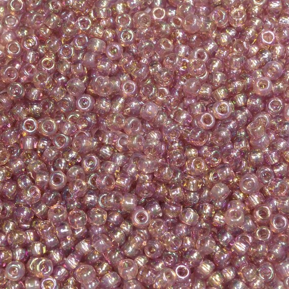 8-256D, Miyuki 22g Transparent Dark Smoky Amethyst AB 8-256D, Miyuki 22g Transparent Dark Smoky Amethyst AB