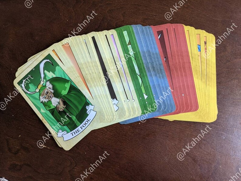 Avatar Tarot Cards 90card Deck Kickstarter Etsy
