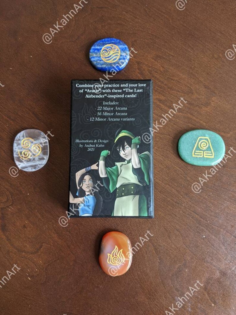 Avatar Tarot Cards 90card Deck Kickstarter Etsy