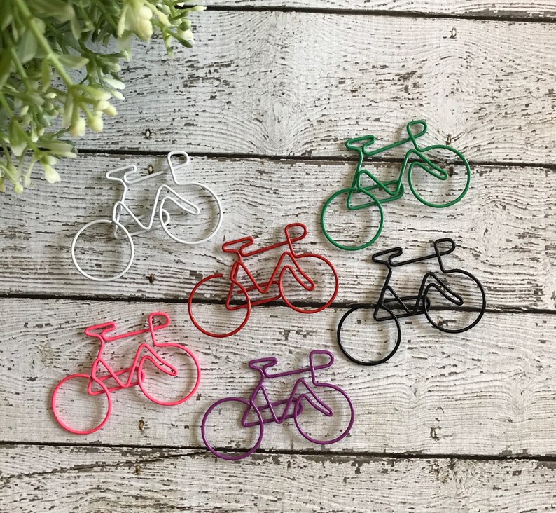 Bicycle Paperclip Etsy