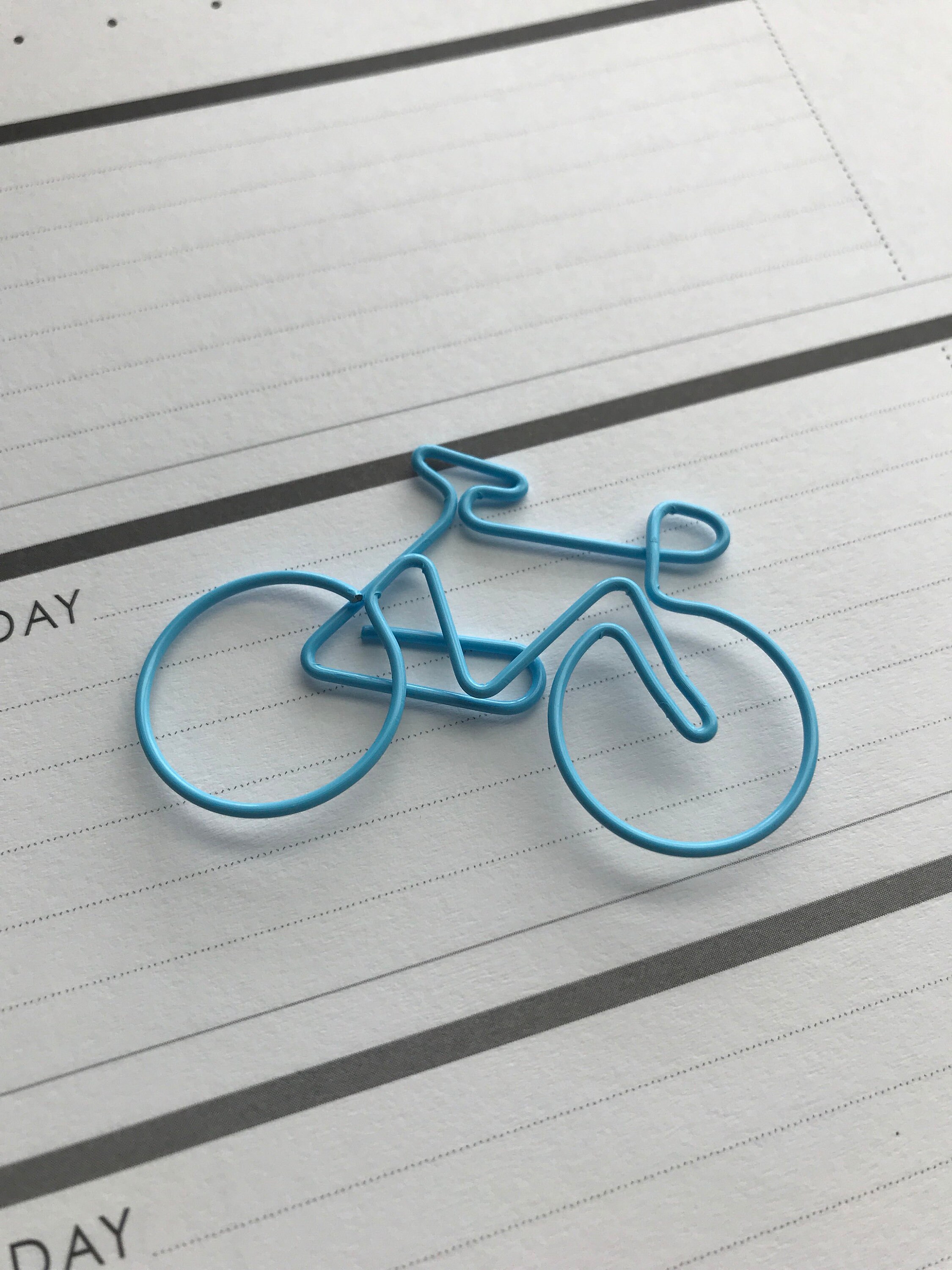 Bicycle Paperclip Etsy