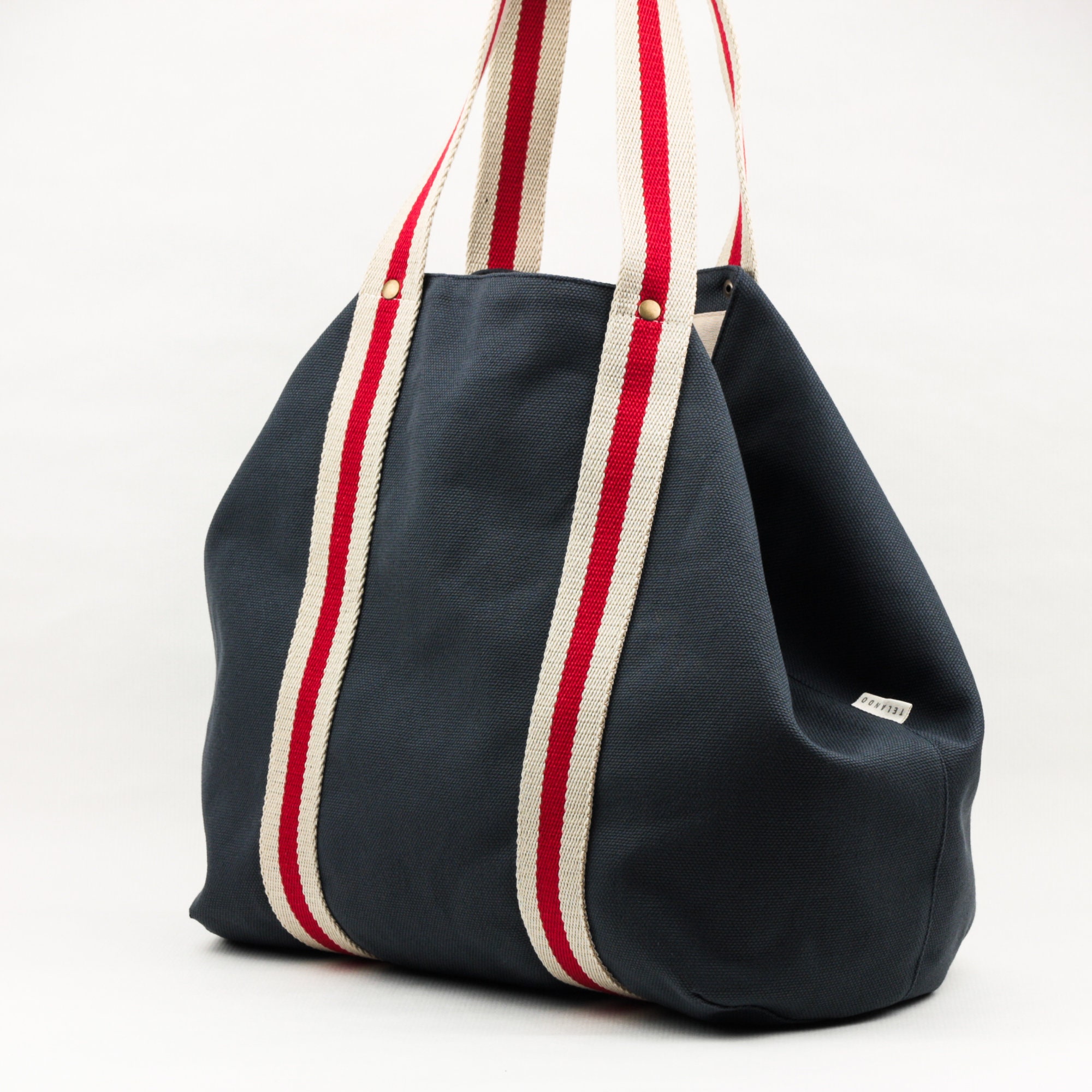 Extra large canvas bag for women and men. Unisex big canvas Etsy