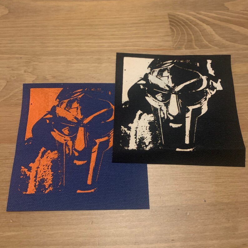 MF DOOM Canvas Patch