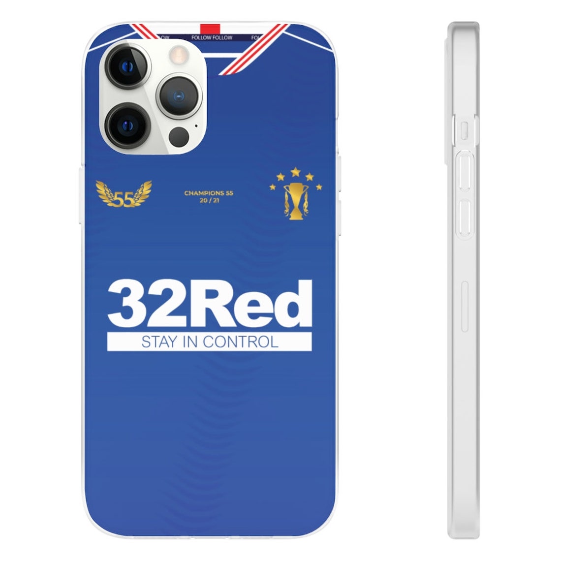 Glasgow Rangers Football Club Phone Case Flexi Case in 55 Etsy