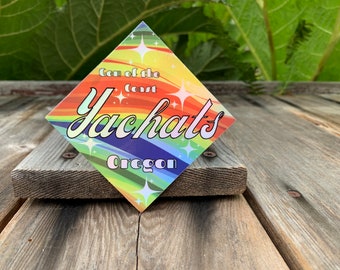 Holographique Yachats Oregon Gem of the Coast Sticker