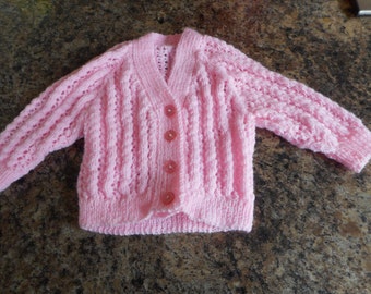 Lacy cardigan for baby girl