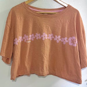 VINTAGE Roxy Kurzarm T-Shirt