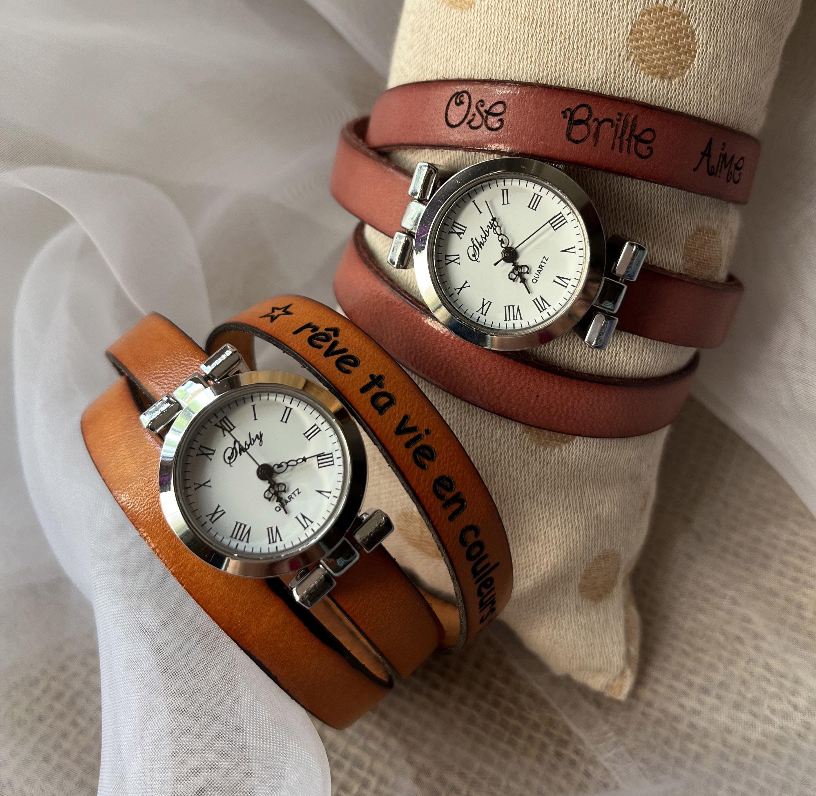 Magnifique Bracelet De Montre En Acier Inoxydable Doré – 12 Mm, Fermoir Déployant, Super Fin Et élégant