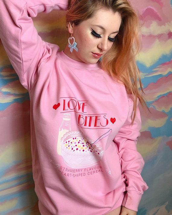 pink sweat jumper