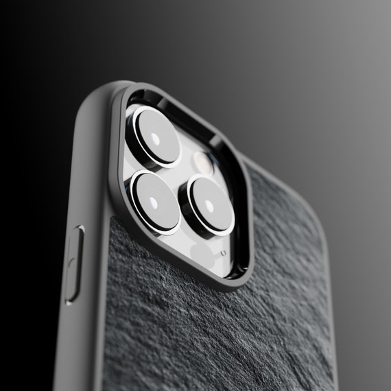 Real Stone + CNC Aluminium Case: Handmade in Germany for Apple AirTags