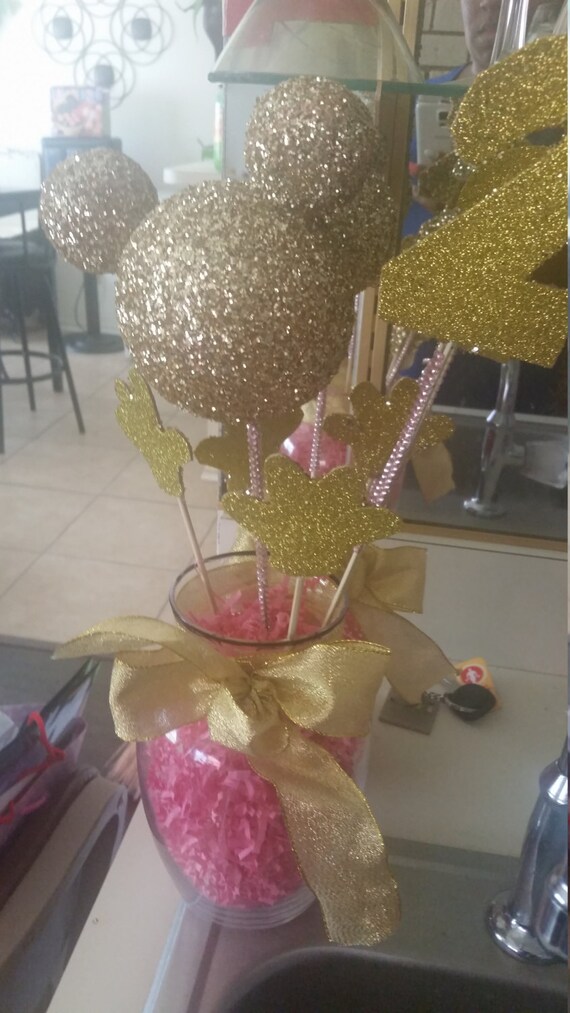 Centros De Mesa De Minnie Mouse Warrington Etsy