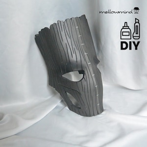 Stammes-Maske - DIY druckbares EVA-Schaumstoff-Muster für Cosplay, skalierbare PDF-Vorlage