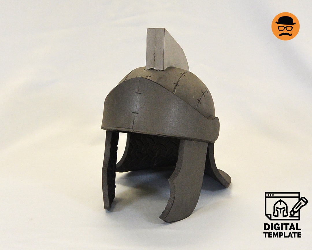 DIY Roman Soldier Helmet Templates for EVA Foam & Crafting Help Book Etsy