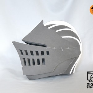 DIY Elite Knight helmet templates for EVA foam & crafting Help Book!