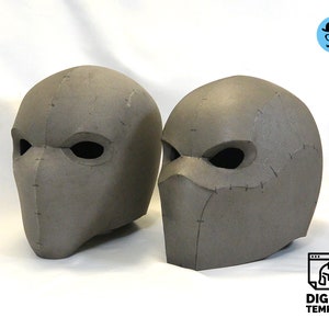 DIY Tactical helmets No1 and No2 template for EVA foam & crafting Help Book image 1