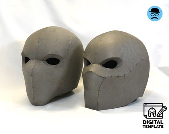 DIY Tactical helmets No1 and No2 template for EVA foam & crafting Help Book!