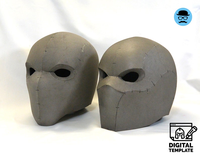 DIY Tactical helmets No1 and No2 template for EVA foam & crafting Help Book image 1