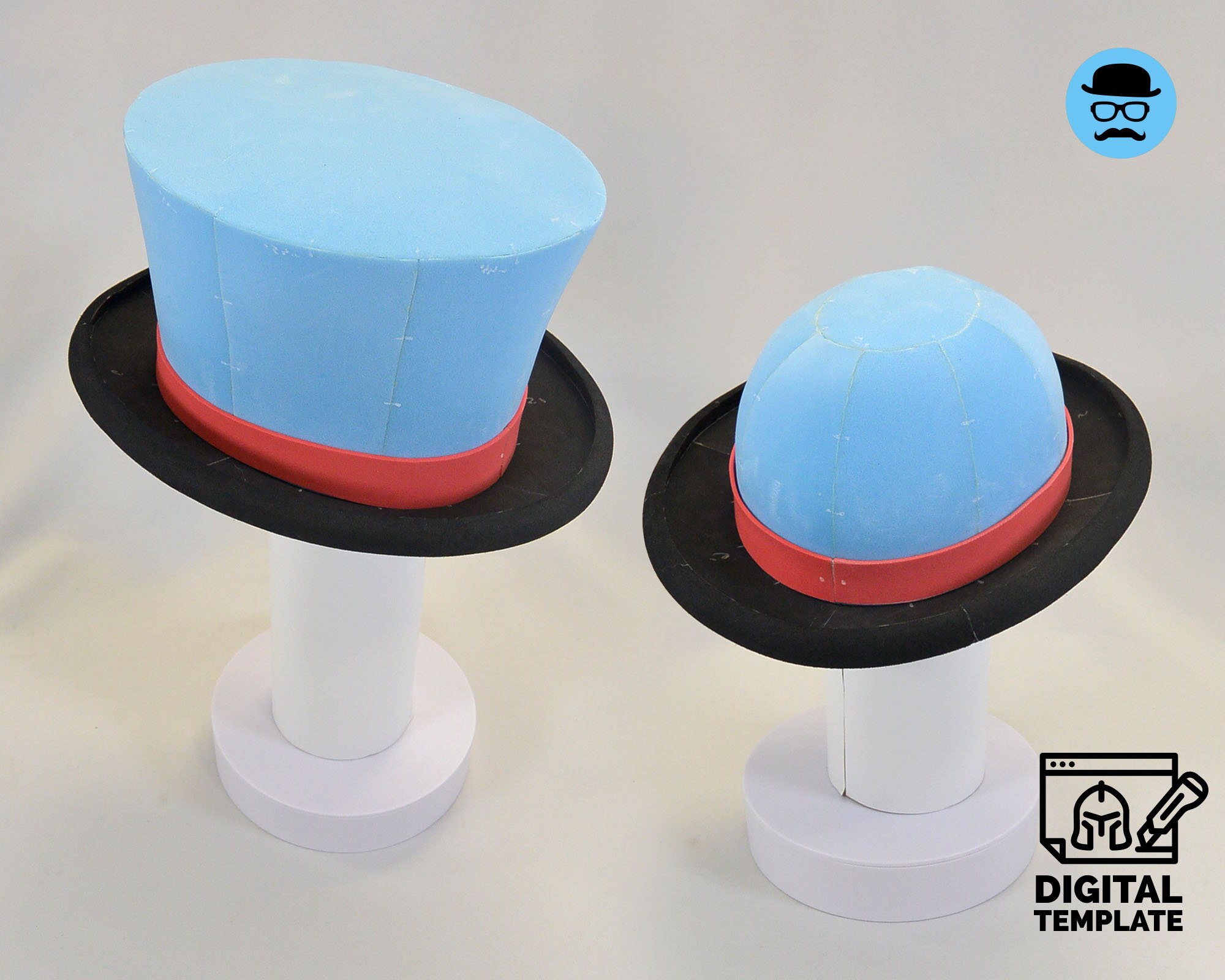 Black foam top hat sale