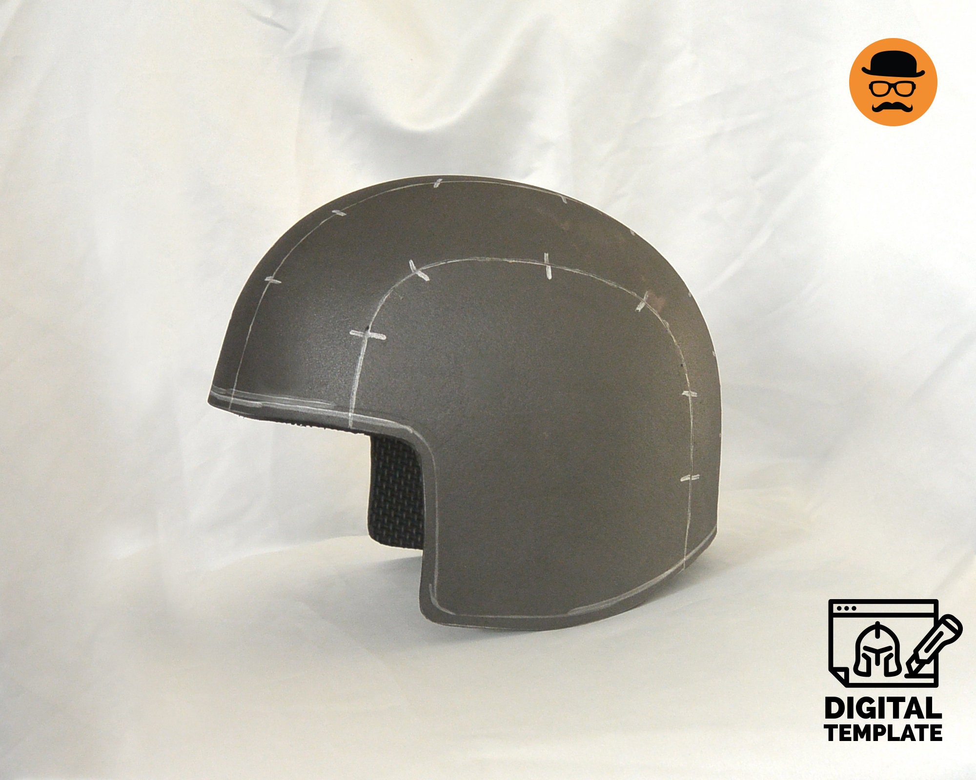 Helmet Foam Template