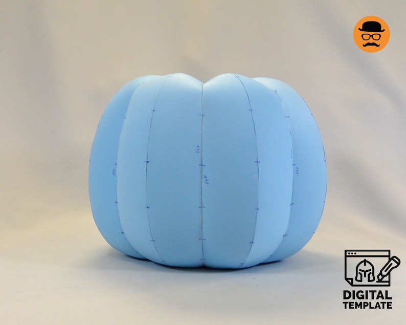 DIY Pumpkin Templates for EVA Foam Etsy