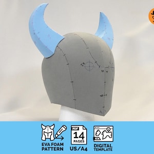 DIY Universalhelm No1 (3in1) - digitales Schnittmuster für EVA Foam