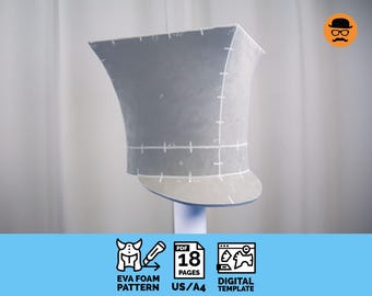 Uhlan Cavalry Cap & Shako Pattern - 2-in-1 DIY EVA Foam Helmet (PDF Template )