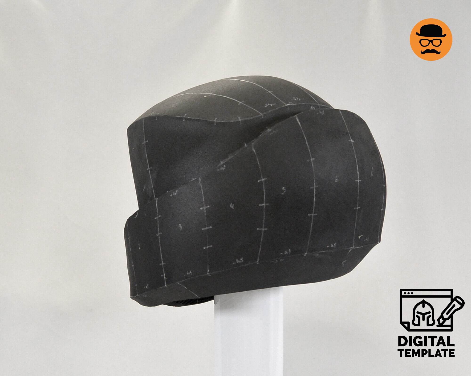 Helmet Pdf Pattern Astral Helmet - DIY Printable EVA Foam Helmet Pattern for Cosplay ...
