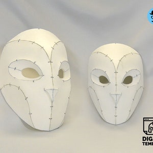 DIY Owl mask template for EVA foam & crafting Help Book!