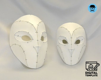 DIY Owl mask template for EVA foam & crafting Help Book!